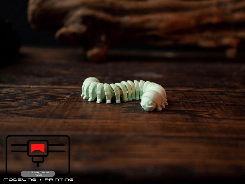 Articulated 3D printed Centipede