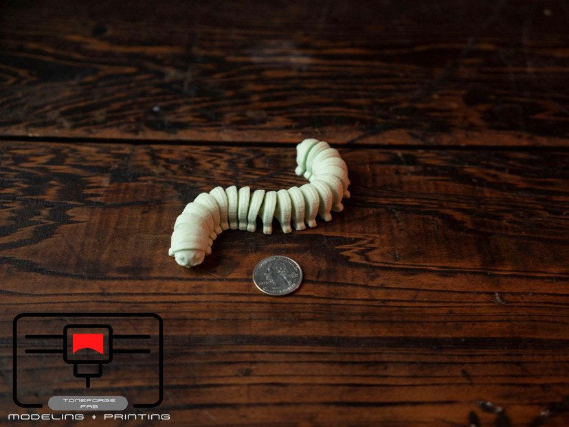 Articulated 3D printed Centipede