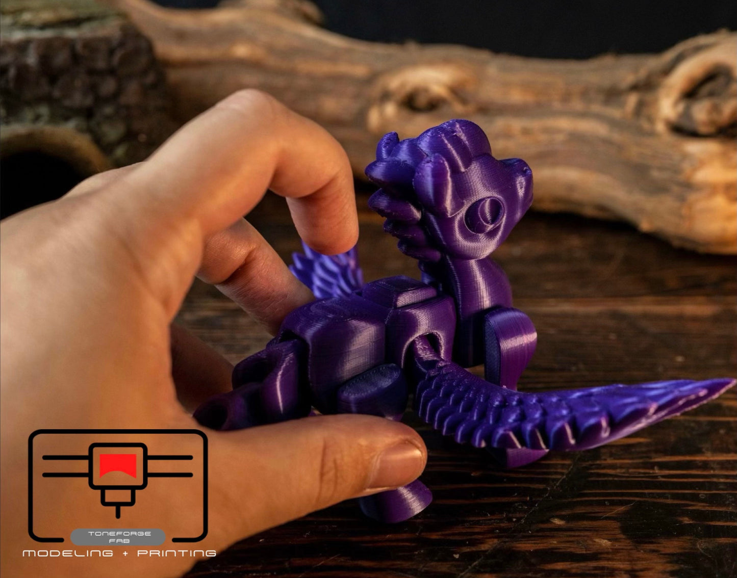 Articulated 3D printed Cute Pegasus