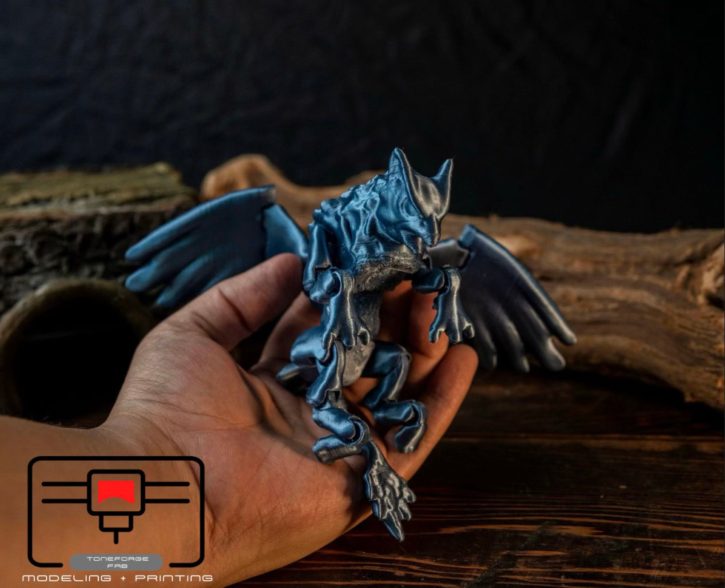 Articulated 3D printed Griffin