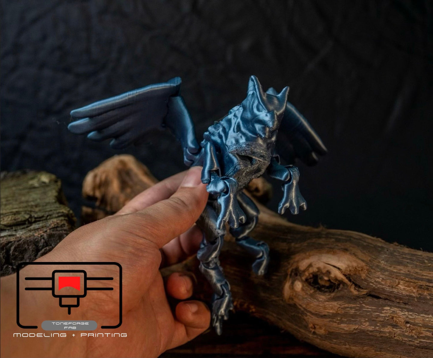 Articulated 3D printed Griffin