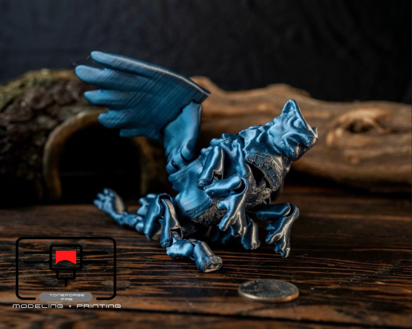 Articulated 3D printed Griffin